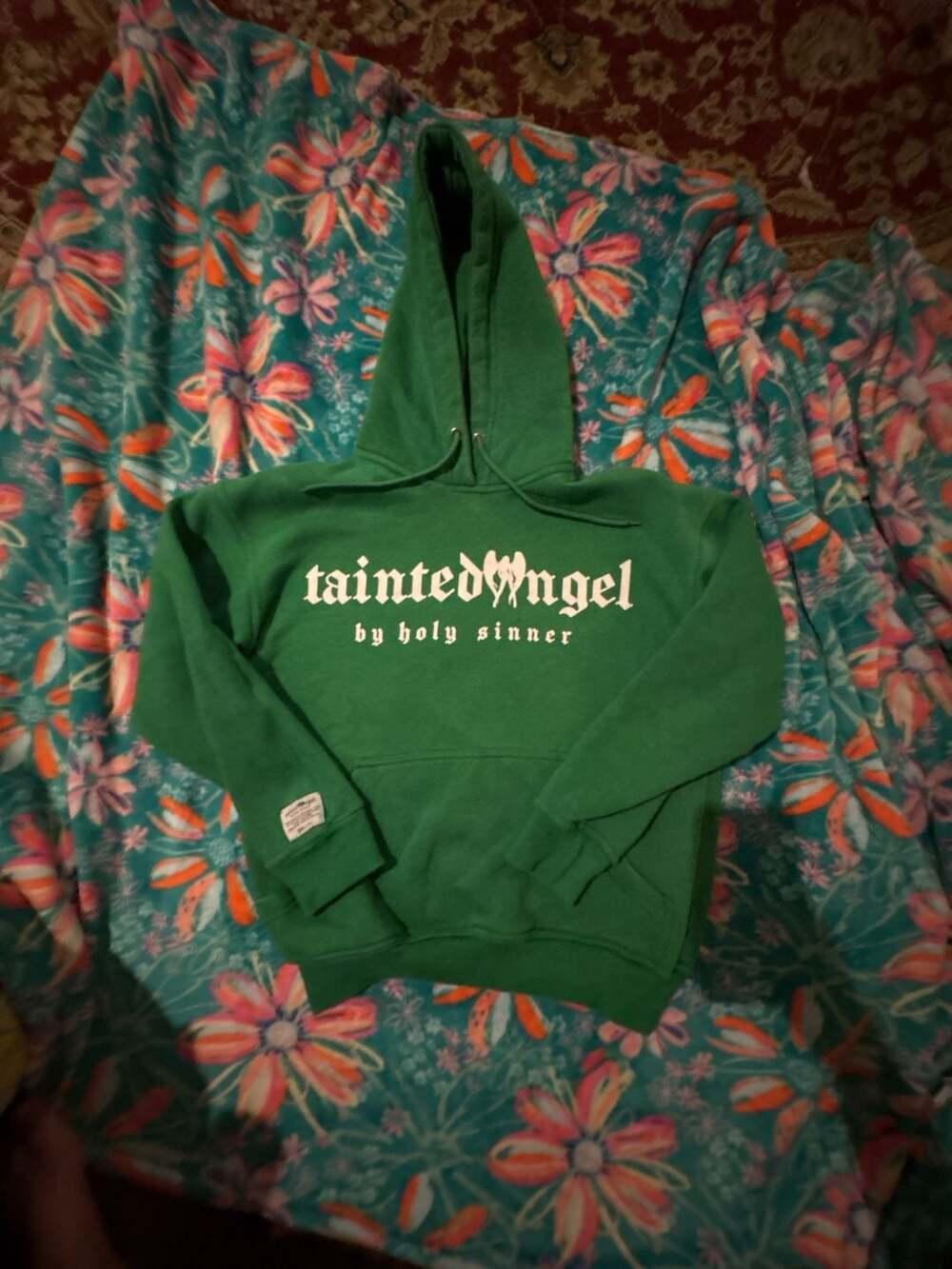 Tainted Angel by Holy Sinner Graphic Pullover Hoodie